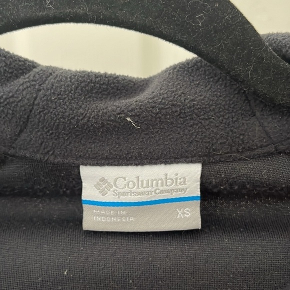 Columbia quarter zip pullover fleece woman’s XS black - Picture 3 of 7